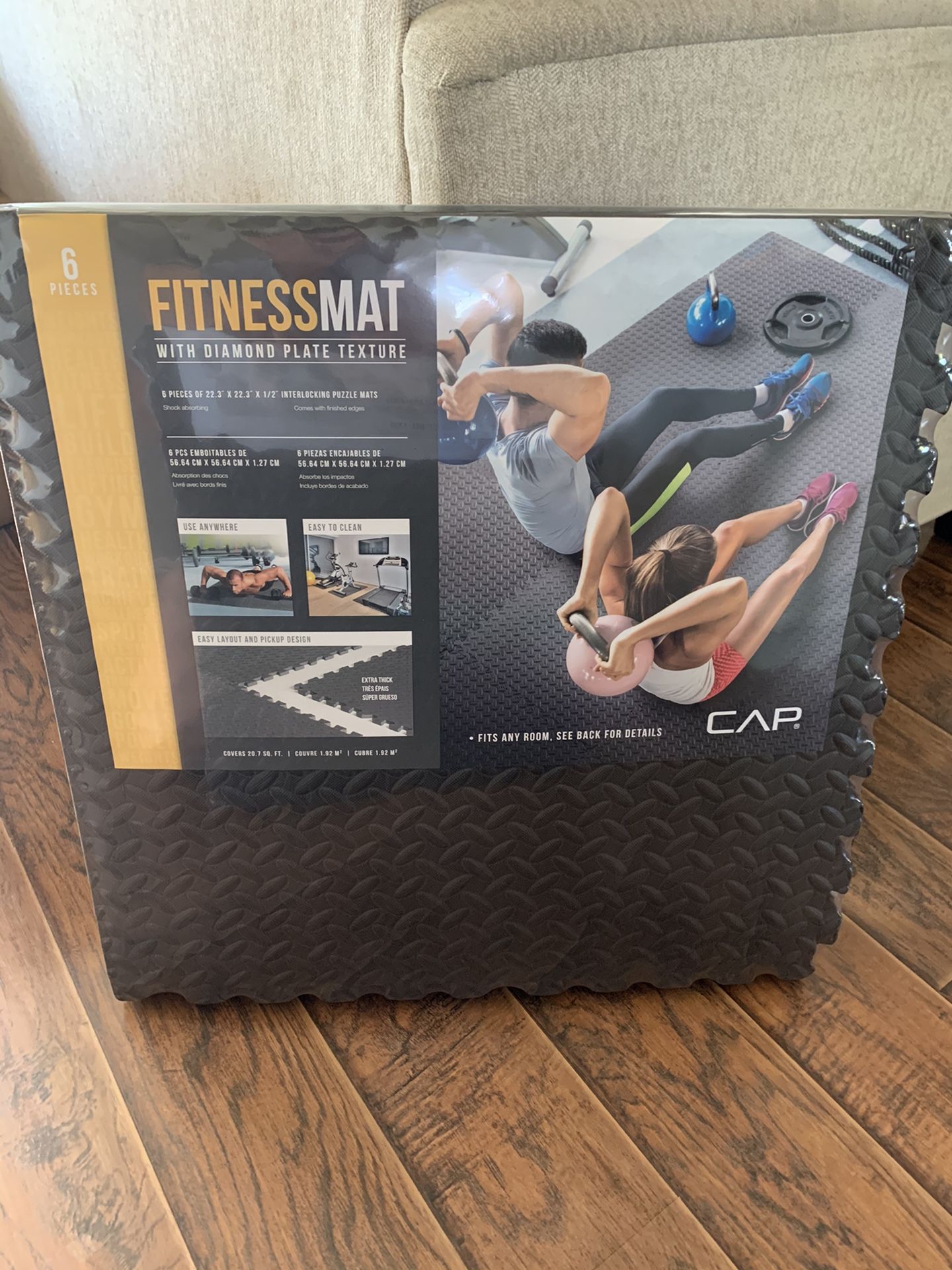 BRAND NEW High Density 1/2 Foam Puzzle Mat Pieces 20Sq Ft