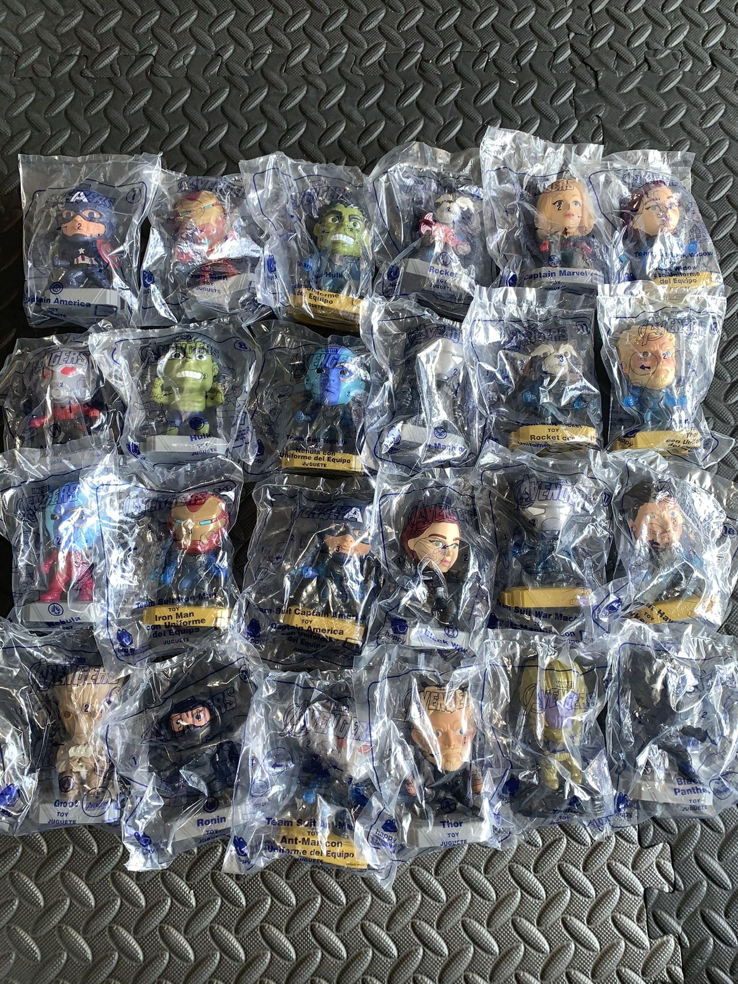 McDonald's End Game Happy Meal Toys