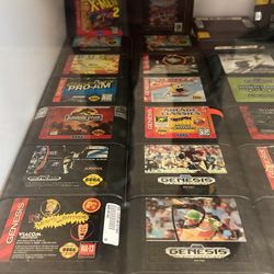 SEGA GENESIS GAMES!!!