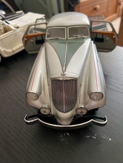 1938 Delahaye Type 165 Figoni & Falaschi 1:18 Diecast Model – Matchbox Licensing 1993 – Excellent Condition