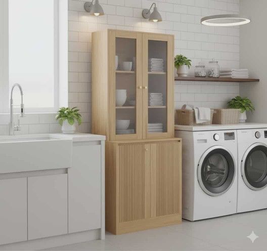 New Bookcase In Box Modern Great For Laundry Or Kitchen