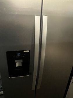 Whirlpool side by side fridge 26cf 2026
