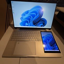 Brand New Customized Dual Screencreen 15.6” Laptop with Windows 11 Pro and Intel Processor   Comes brand new in the box with the charger