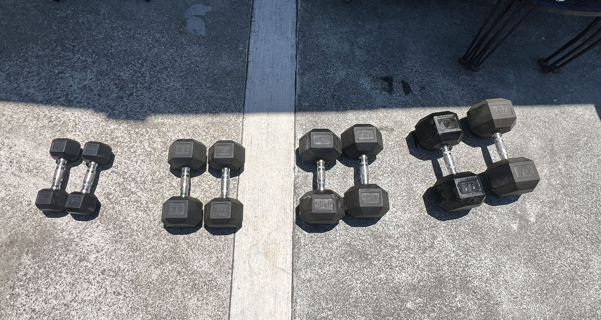 Dumbbells for Sale - $1 pound