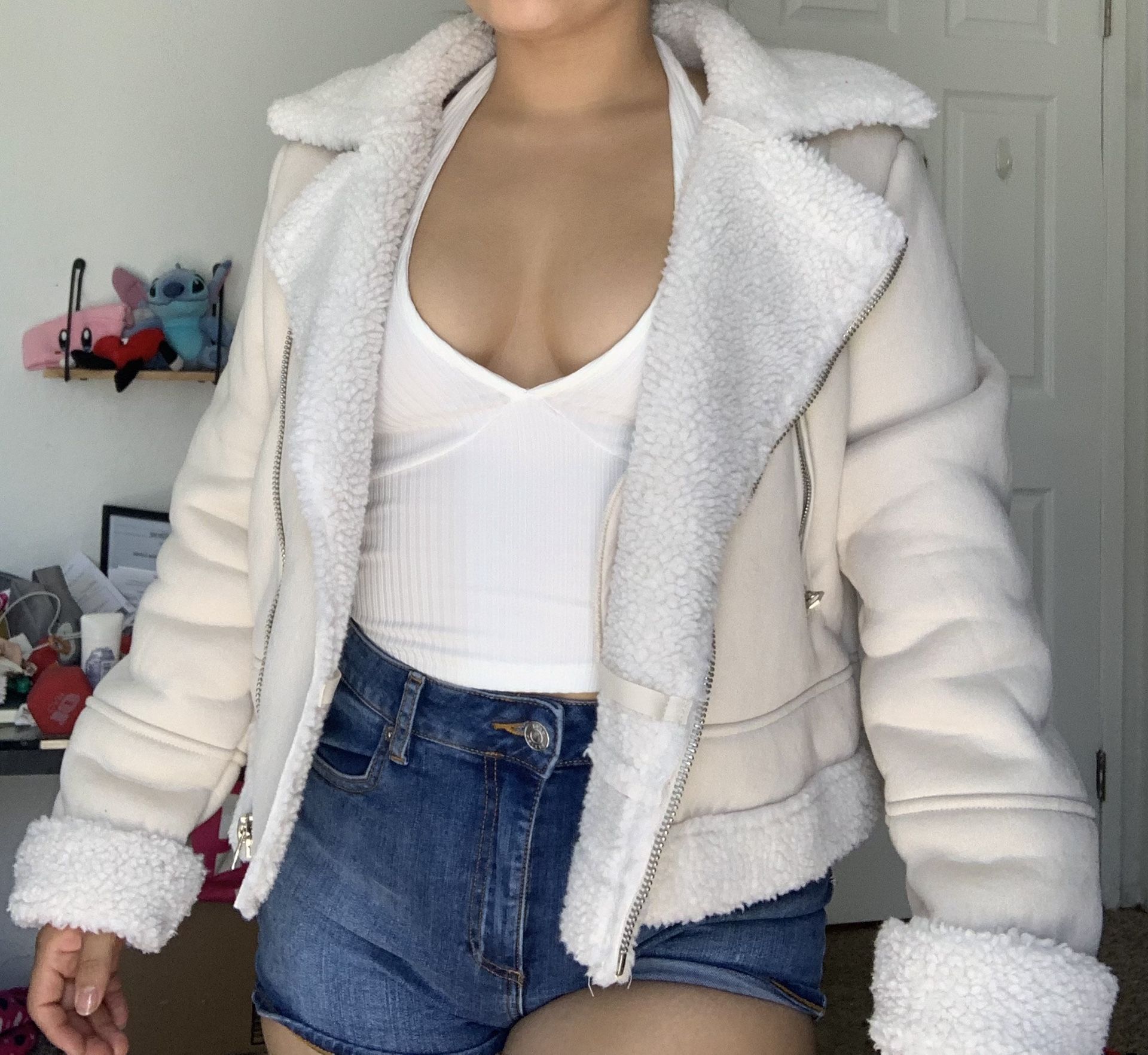Sherpa Blazer Jacket