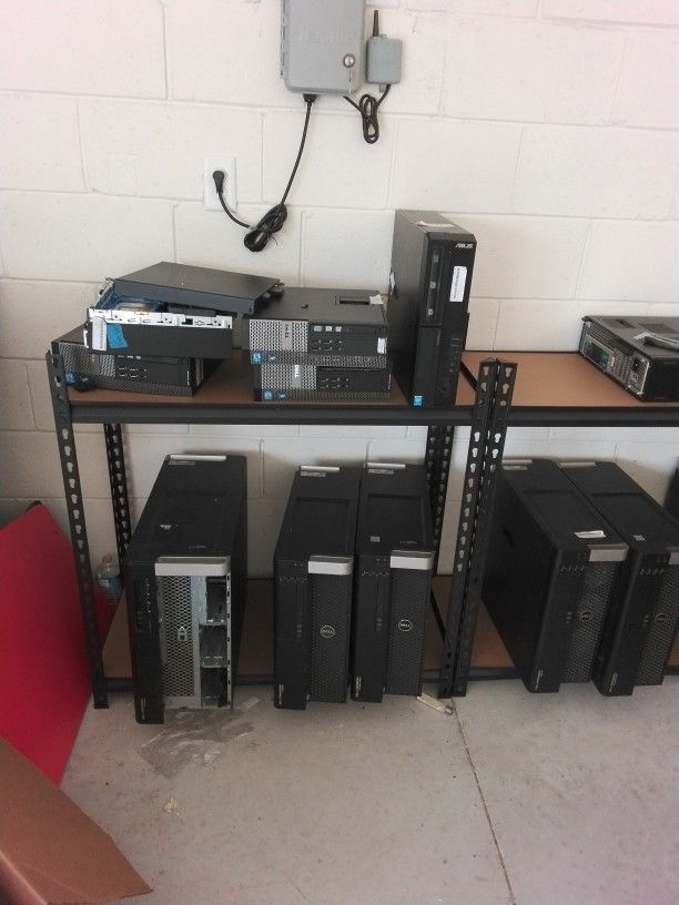 Lot Of Used Computers Dell