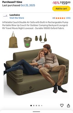 Inflatable couch