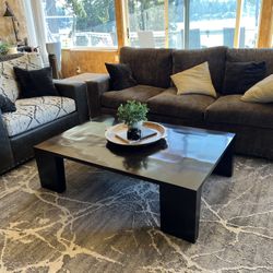 WYETH Split Bamboo Coffee Table 