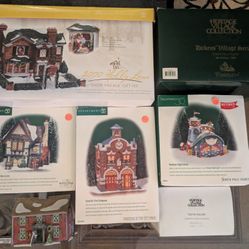 Vintage Department 56 Christmas Village House