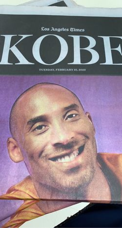 La Times Kobe Edition Feb 25, 2020