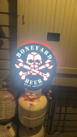 Boneyard beer illuminated sign