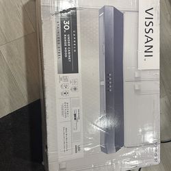 Vissani  30 inch under  cabinet range hood stainless steel