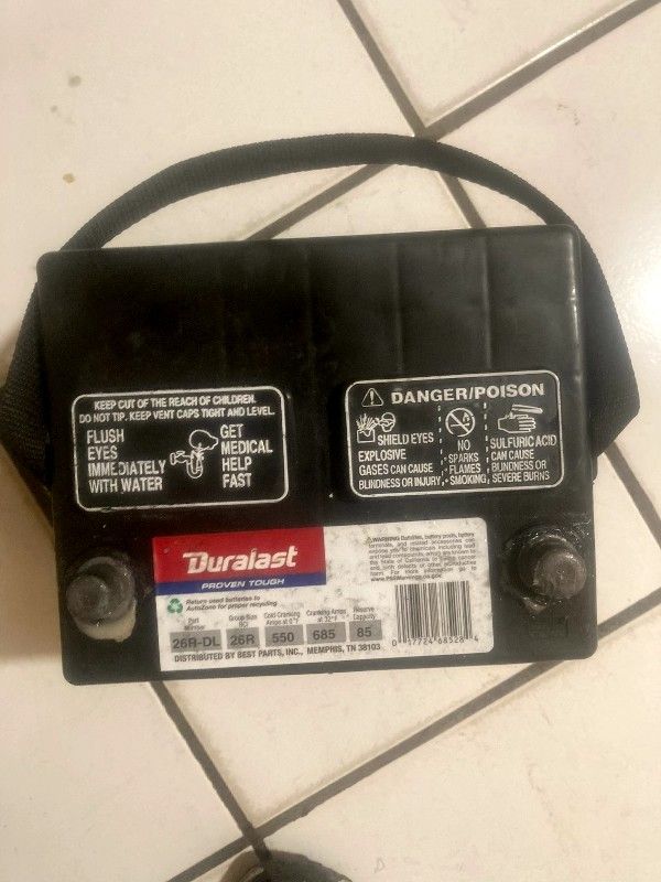 Duralast Car Battery