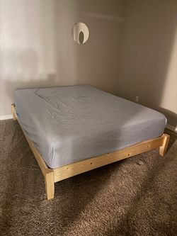 Queen base and mattress