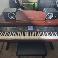 Techniques SX Pr602 Professional Digital Piano With Hammer Action Weighted Keys