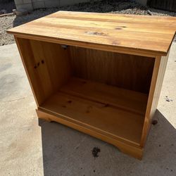 Pine tv Stand Small Cupboard