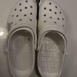 White Crocs