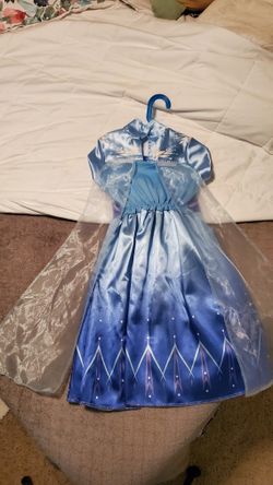 Elsa (FROZEN) Dress (Size 4-5)