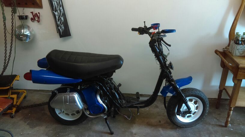 *CUSTOM* 2001 Honda ELITE CH80 Scooter