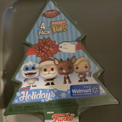 FUNKO HOLIDAYS POCKET POPS WALMART EXCLUSIVE NEW