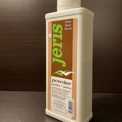 Jeris White Talc Powder
