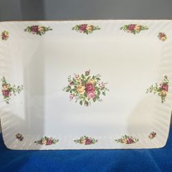 Royal Albert Country Roses Flutter Plate