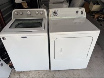 Maytag washer and whirlpool electric dryer