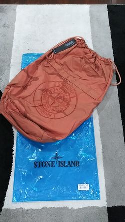 Authentic Supreme stone island tan camo backpack bag