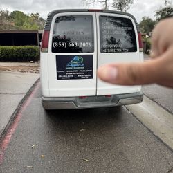 Chevy Express Carpet Cleaning Van