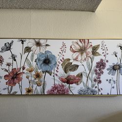 Flower canvas