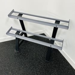 2 Tier Dumbbell Rack - Ziva Dumbbell Rack - Gym Equipment - Workout