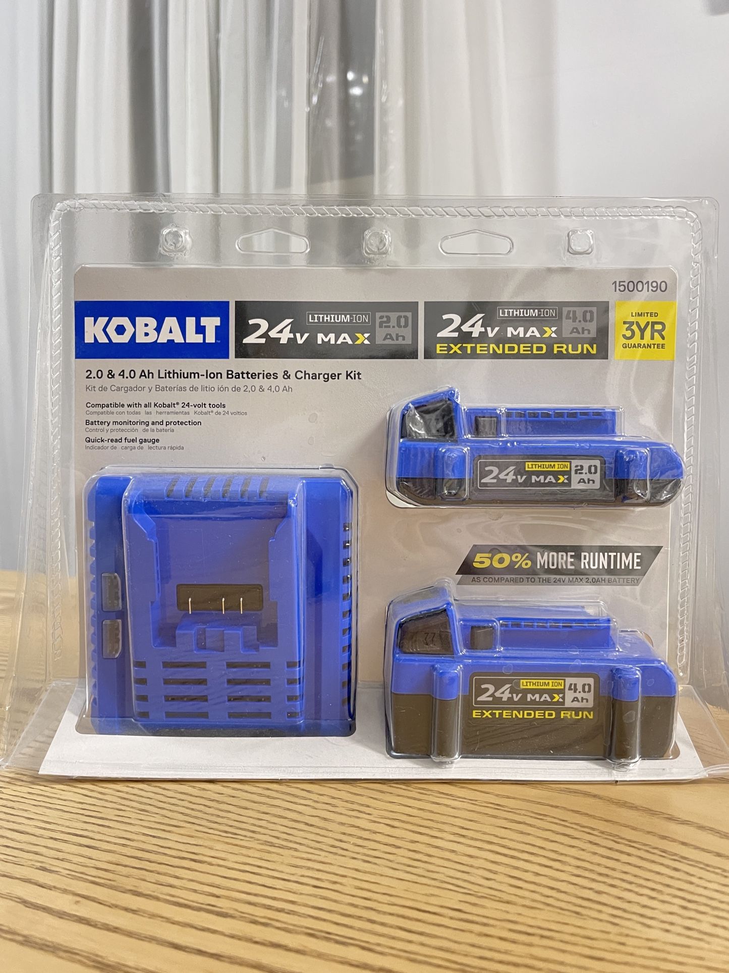 Kobalt 24v 2024 2.0 ah battery