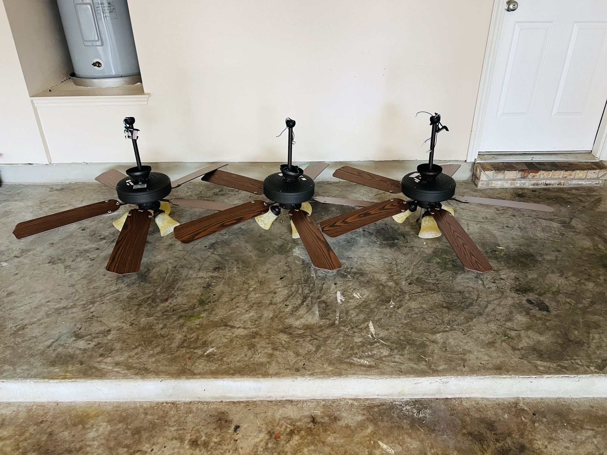 3 LED Light Ceiling Fans