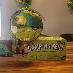 Campint Tent And Sleeping Bag Youth