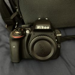 Nikon D3300 Camera, Bag and 2 Lenses