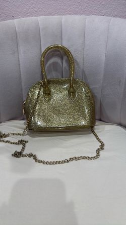 Clear Gold purse