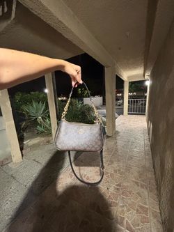 Coach Signature Terri Bag with extra Chain Strap