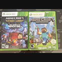 2xbox 360 Minecraft Games