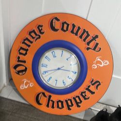 Cute Collectible, Orange County Choppers Wall Clock. In Jupiter .
