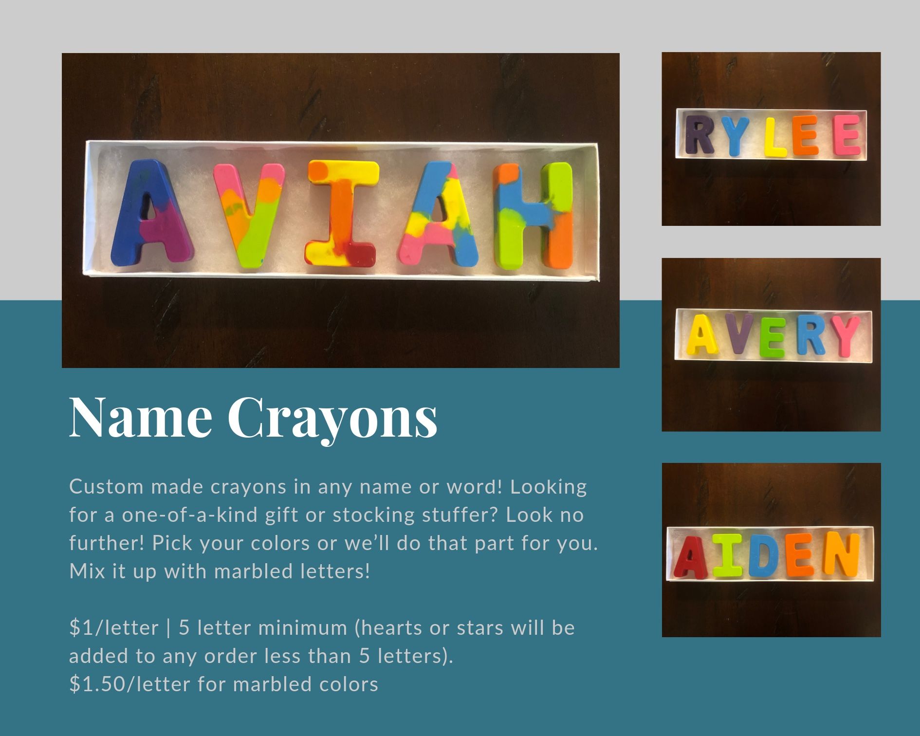 Custome Crayon Names