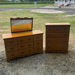 Bedroom Dresser And Chest