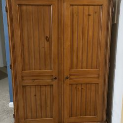 Vintage Desk In A Box Armoire