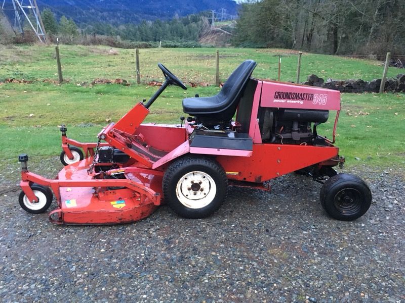 Toro groundsmaster 345 commercial mower