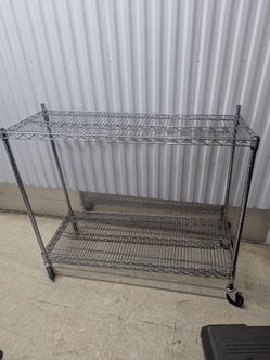 Stainless rolling rack