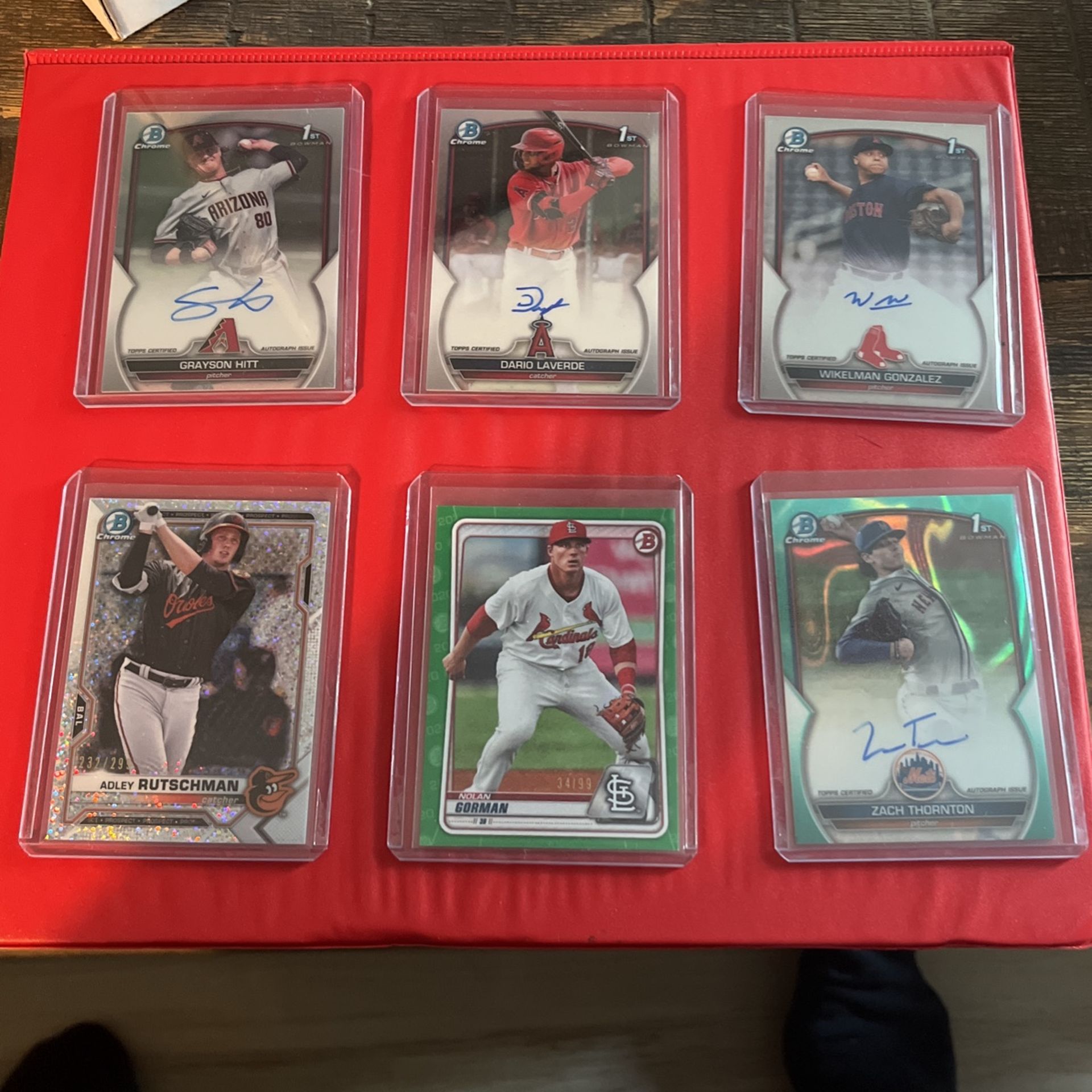 Rookie Auto Refractor Lot