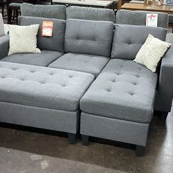 Charcoal Grey Sectional 