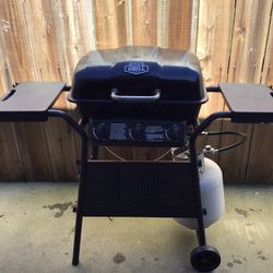 Bbq Grill And Propane Tank