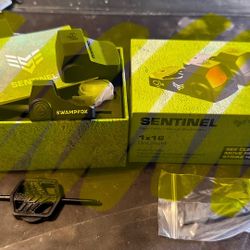 swampfox sentinel green dot not red