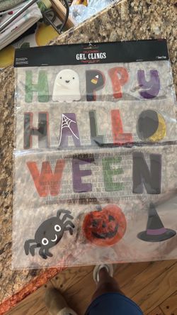 New Halloween Gel Clings