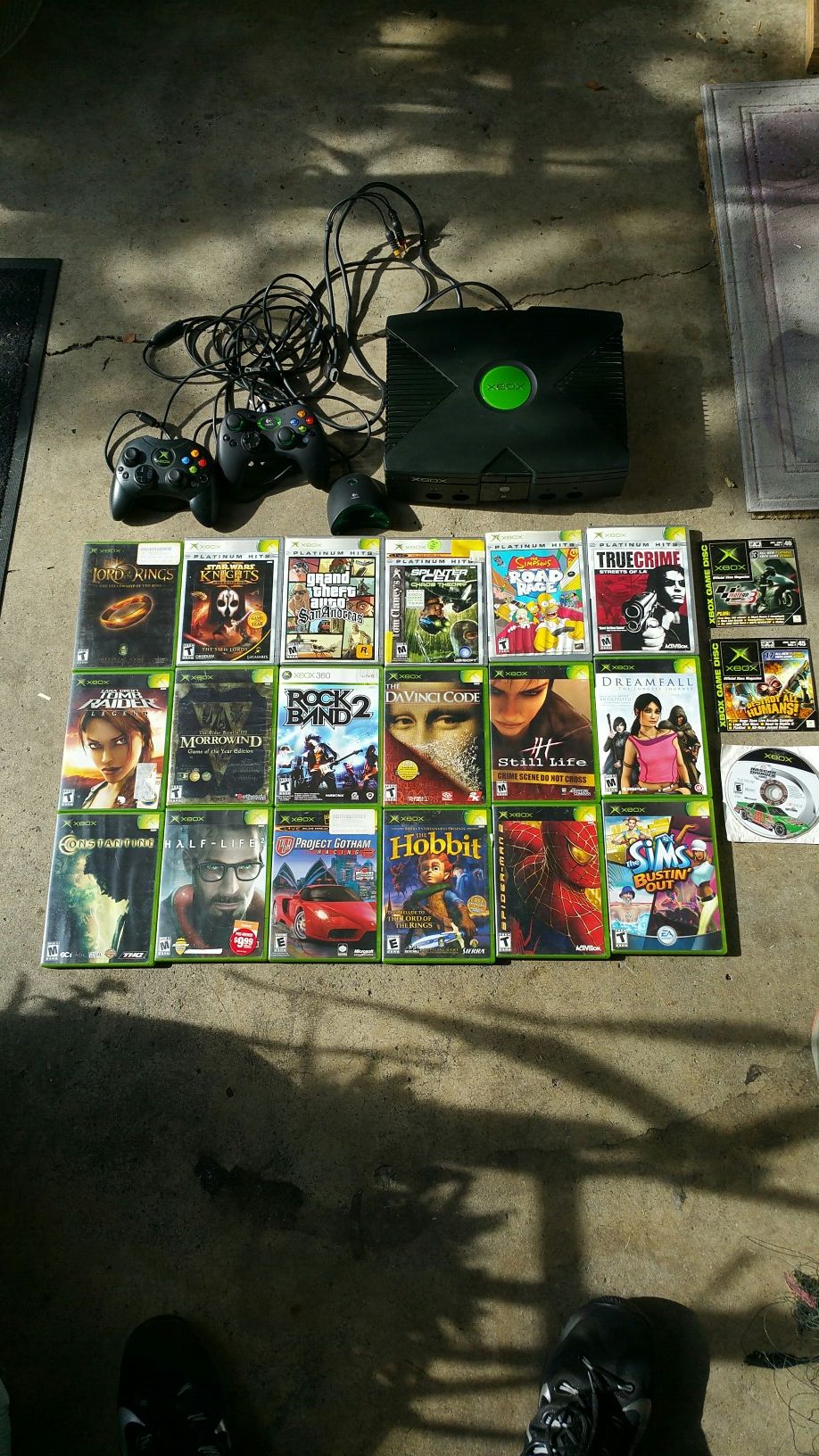 Original Xbox plus games